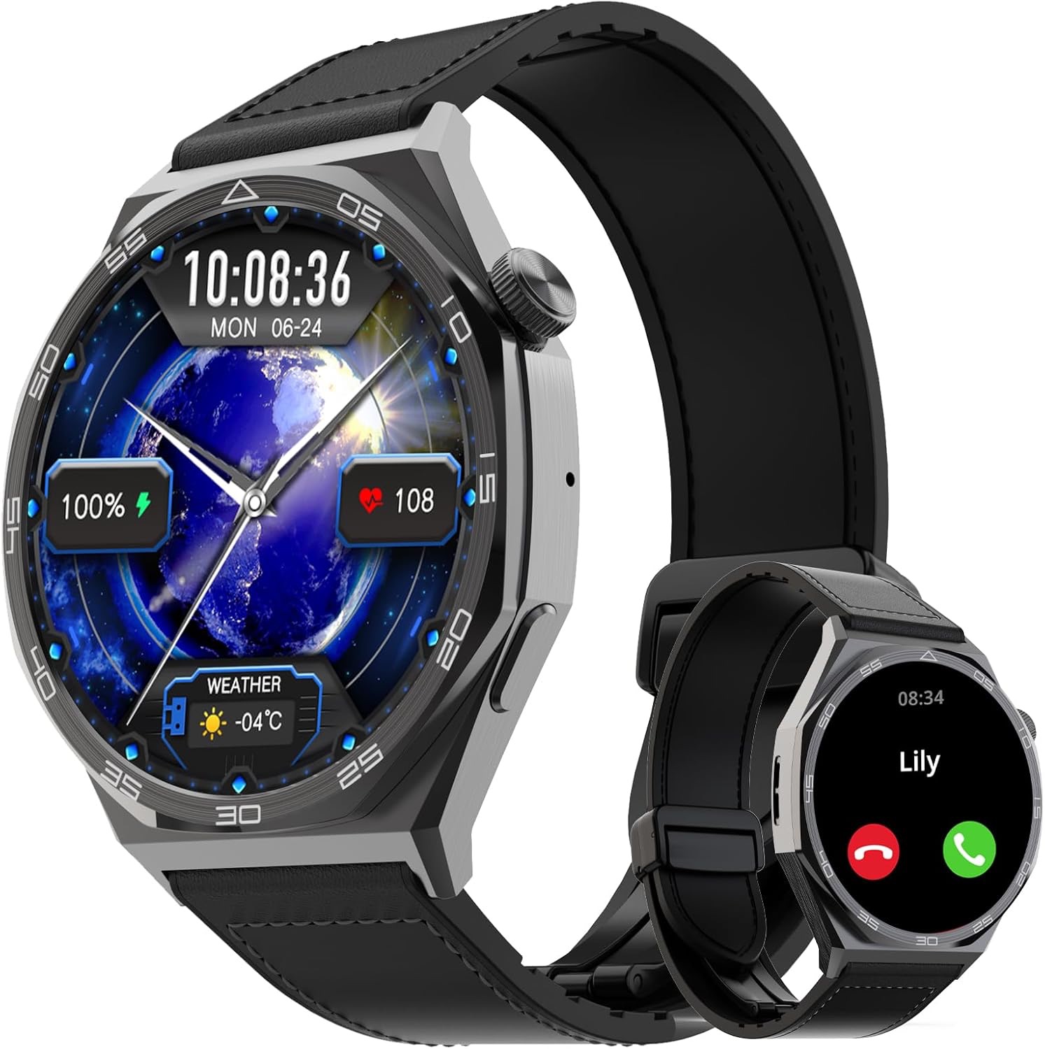 Wearfit Pro Smartwatch Touchscreen Assistant Monitoring Pro